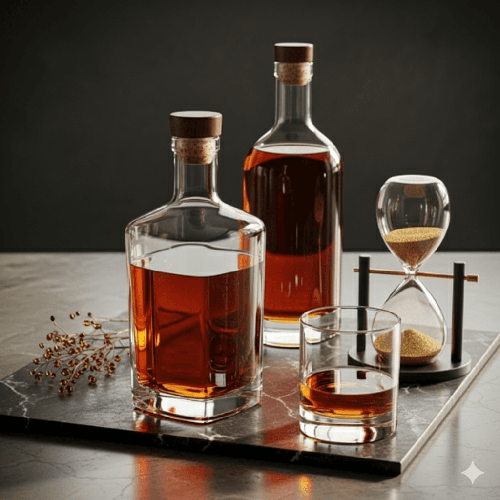 Custom-designed synthetic cork for craft spirits and unique brand identities