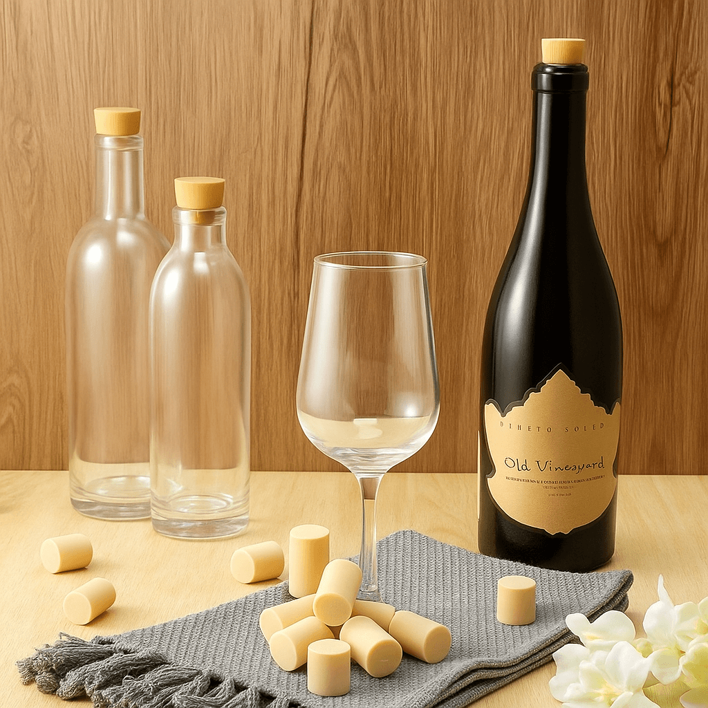 Elegant closure for premium vodka with sophisticated branding options