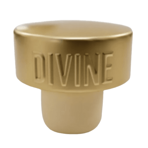 Aluminium closure featuring side embossing for enhanced grip and distinctive branding