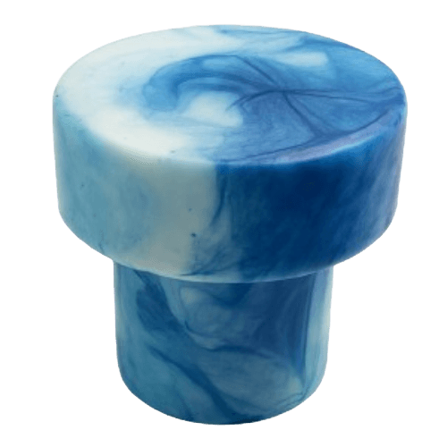 Cork top with fully customizable color finish