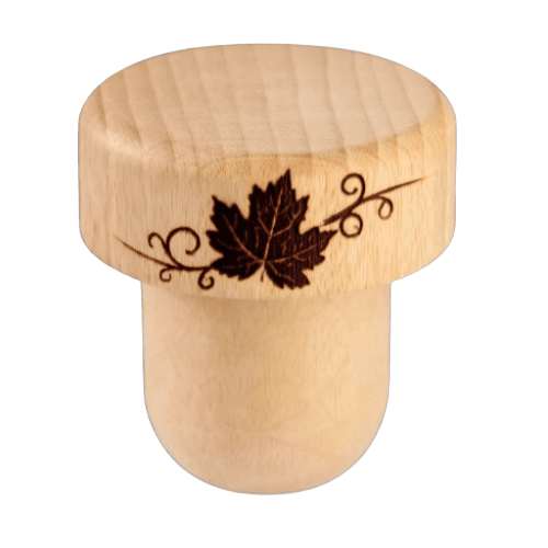 Standard wooden closure for everyday spirits and beverages